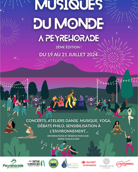 Festival Musiques du monde à Peyrehorade