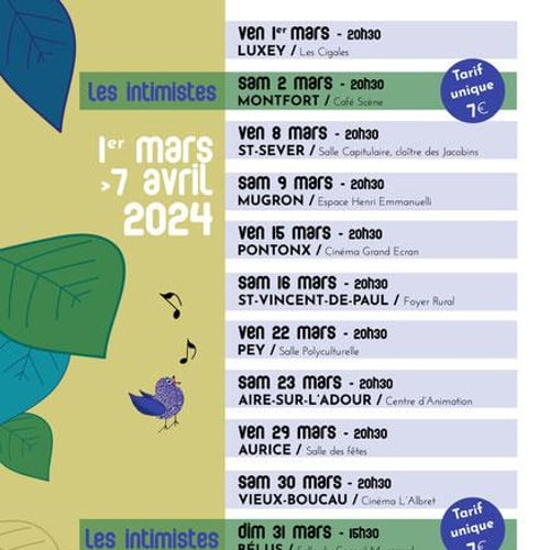 Festival Chantons sous les pins 1