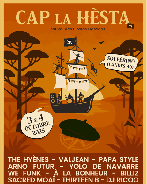 Cap La Hèsta, Festival Pirate Gascon