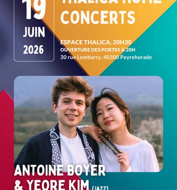 Antoine Boyer et Yeore Kim : Thalica Home Concerts