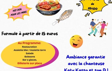 Soirée musicale avec Kathy Kasso et DJ à l'estanquet