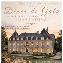 Diner de gala au château d'Estrac
