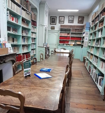 Présentation de la bibliothèque patrimoniale et historique de la Société de Borda