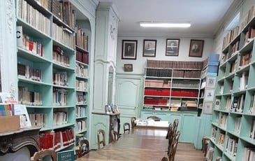 Présentation de la bibliothèque patrimoniale et historique de la Société de Borda