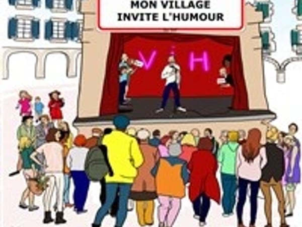 Mon village invite l'humour