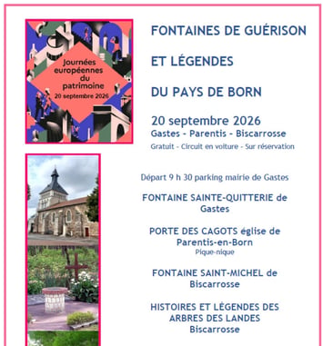 Fontaines de guérison et légendes du pays de Born