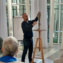 Masterclass de modelage par le sculpteur Christophe Charbonnel