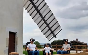 Visite virtuelle du Moulin de Bénesse-lès-Dax