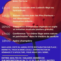 Journée du Patrimoine au Jardin Côte d'Argent