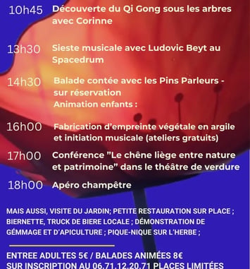 Journée du Patrimoine au Jardin Côte d'Argent