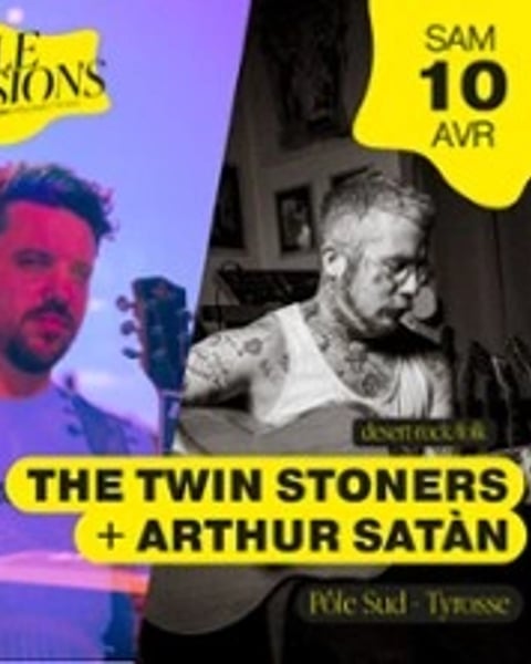 The Twin Stoners + Arthur Satàn