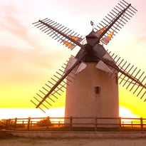 [Exposition] Moulin de Bénesse-lès-Dax : la renaissance de l'unique moulin à vent des Landes