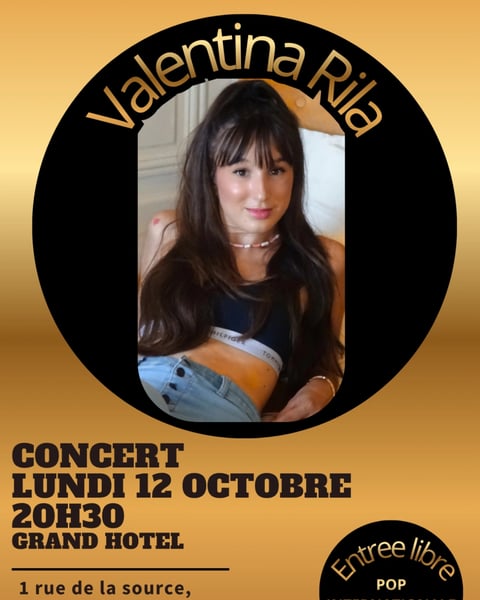 Valentina Rila en concert