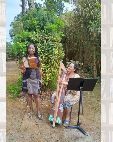 Lecture musicale à la harpe