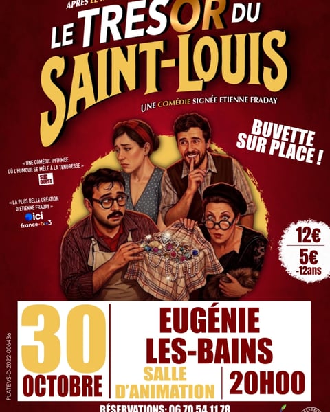 Théâtre "Le trésor du Saint-Louis"