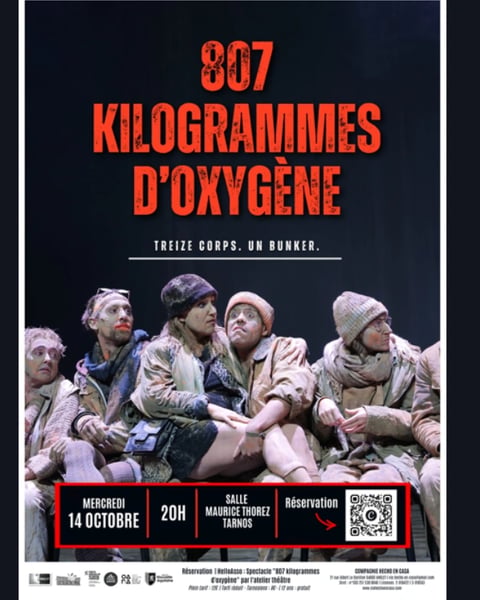 Spectacle "807 kilogrammes d'oxygène"