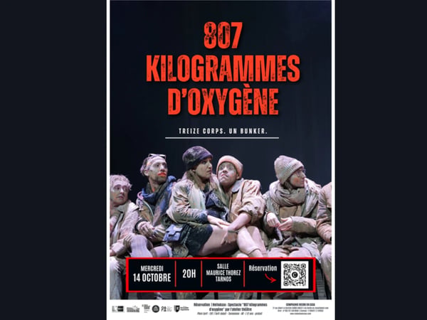 Spectacle "807 kilogrammes d'oxygène"