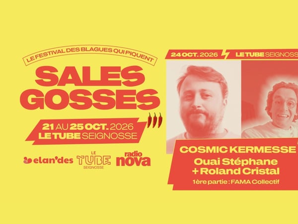 Cosmic Kermesse - Ouai Stéphane + Roland Cristal (1re partie FAMA Collectif)