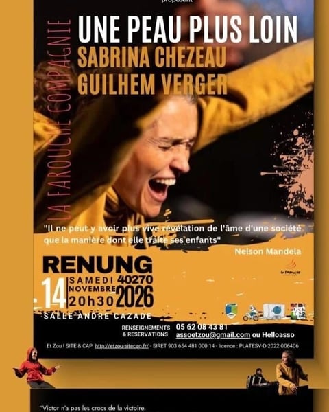 Spectacle "Une peau plus loin"