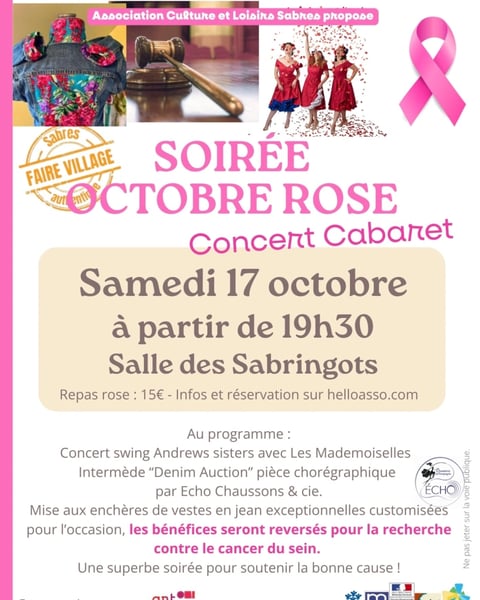 Soirée Octobre rose