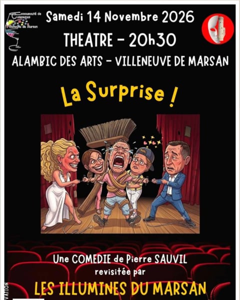 Théâtre : La Surprise !