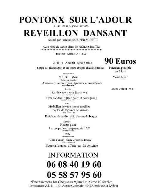 Réveillon de la Saint-Sylvestre