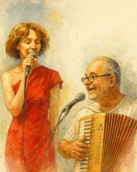 Concert de chansons françaises