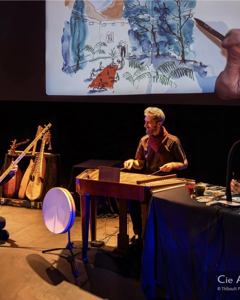 Mehman - Concert Dessiné - Automnales #12 - Saison Culturelle Labenne 2026-2027