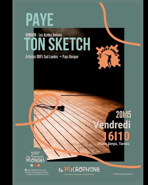Spectacle Paye ton sketch