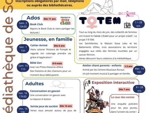 Exposition interactive : La cour des contes