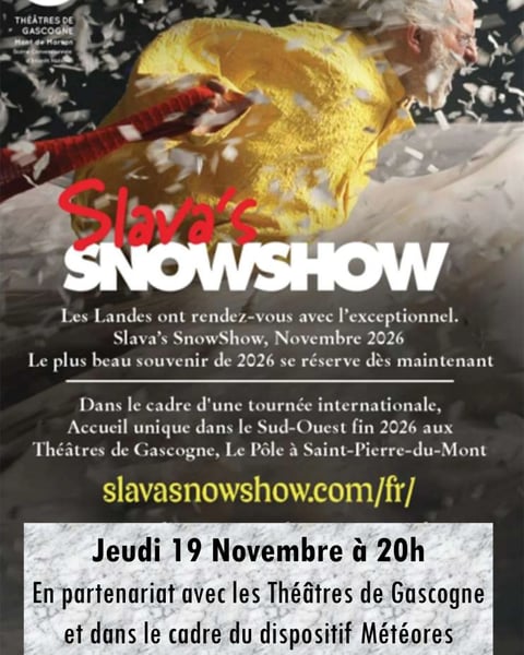 Théâtre : Slava's SNOSHOW