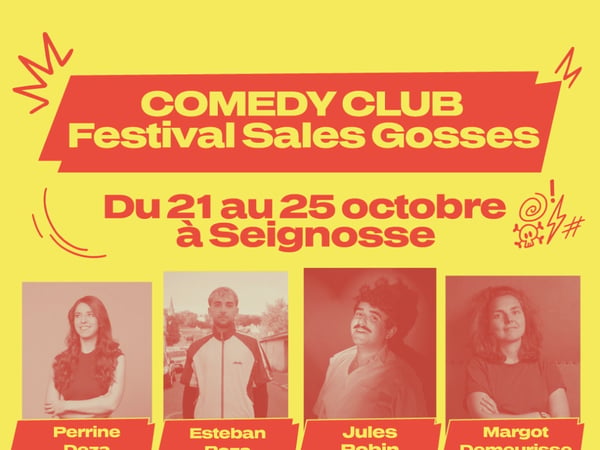 Comedy Club de lancement des Sales Gosses