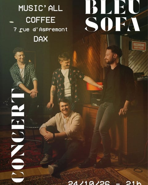 Bleu Sofa en concert