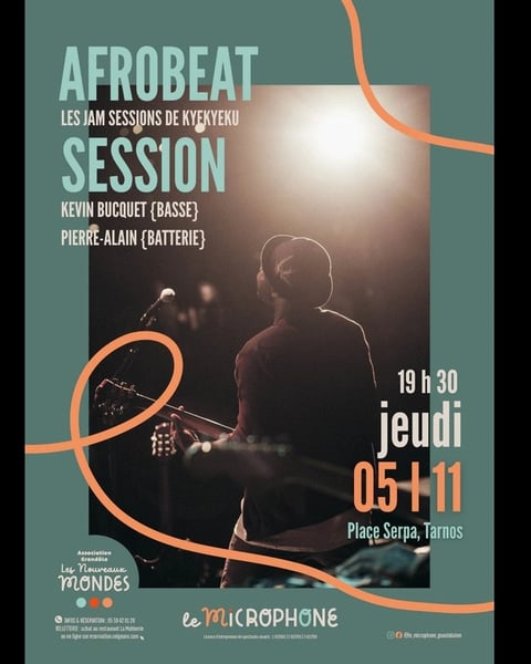 Jam afro beat session par Kyekyeku