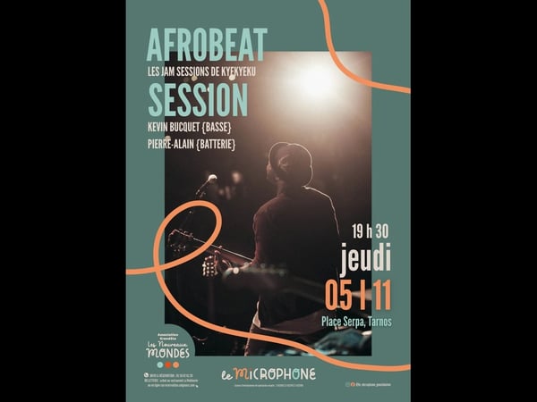 Jam afro beat session par Kyekyeku