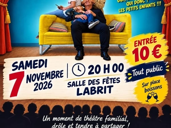 Théâtre : Les Chicoufs à la salle des fêtes