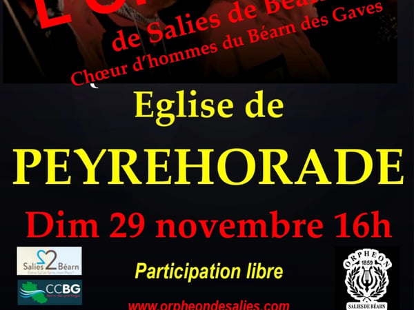 Concert de Noël de l'Orphéon