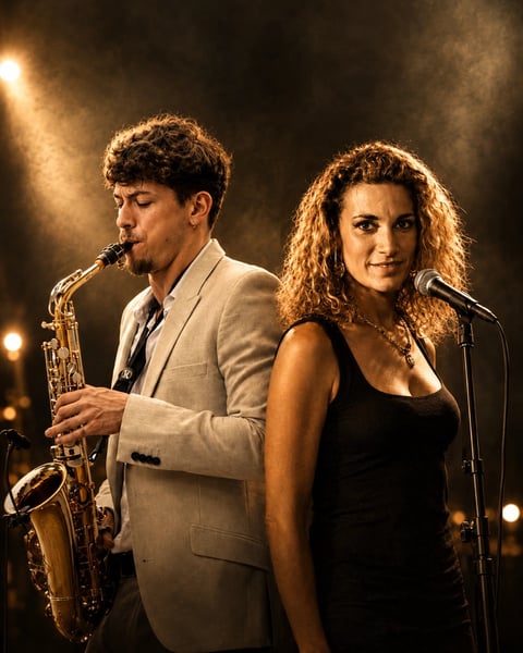 Animation musicale avec le Saxy Voice