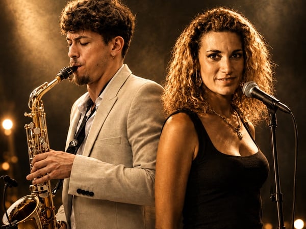 Animation musicale avec le Saxy Voice