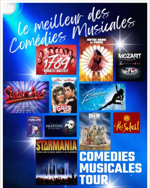 Spectacle : Le meilleur des comédies musicales