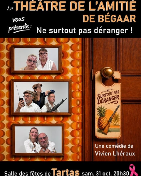 Théâtre : Ne surtout pas déranger !