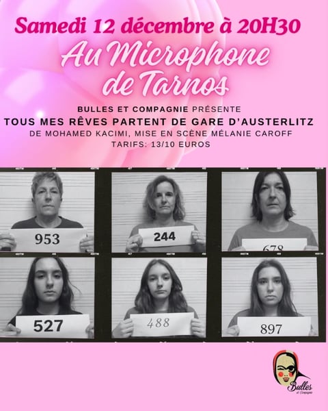 Théâtre | Tous mes rêves partent de Gare d'Austerlitz